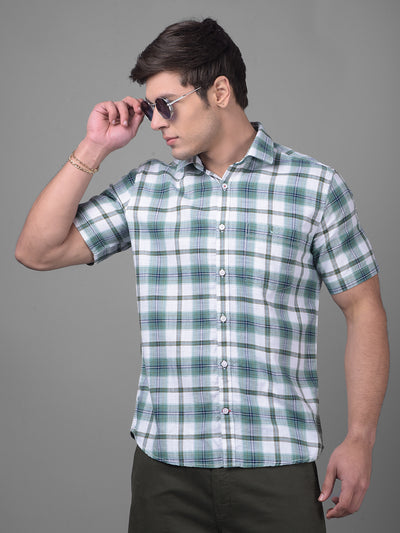 Green Shirt-Men Shirts-Crimsoune Club