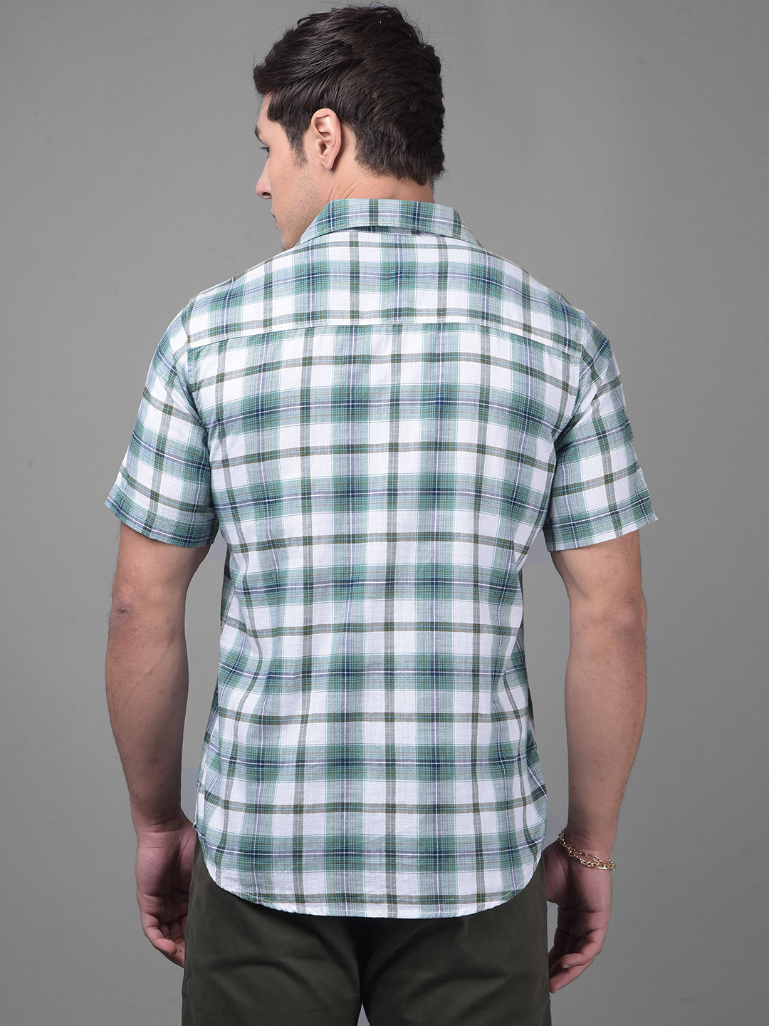 Green Shirt-Men Shirts-Crimsoune Club