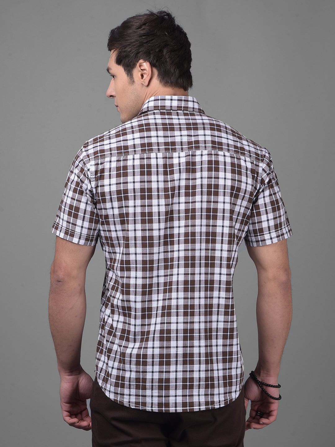 Brown Shirt-Men Shirts-Crimsoune Club