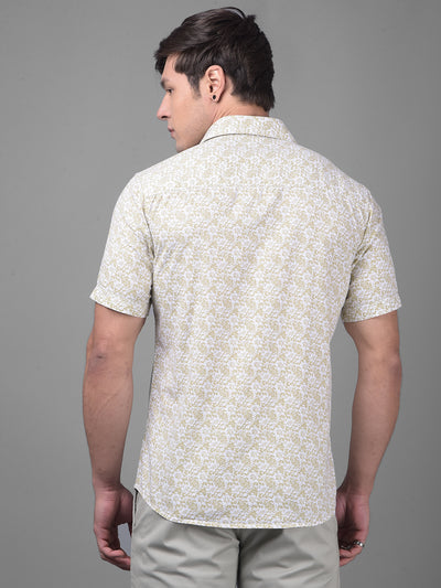 Olive Shirt-Men Shirts-Crimsoune Club