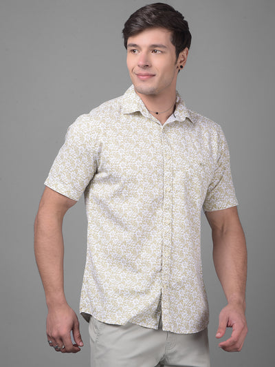 Olive Shirt-Men Shirts-Crimsoune Club