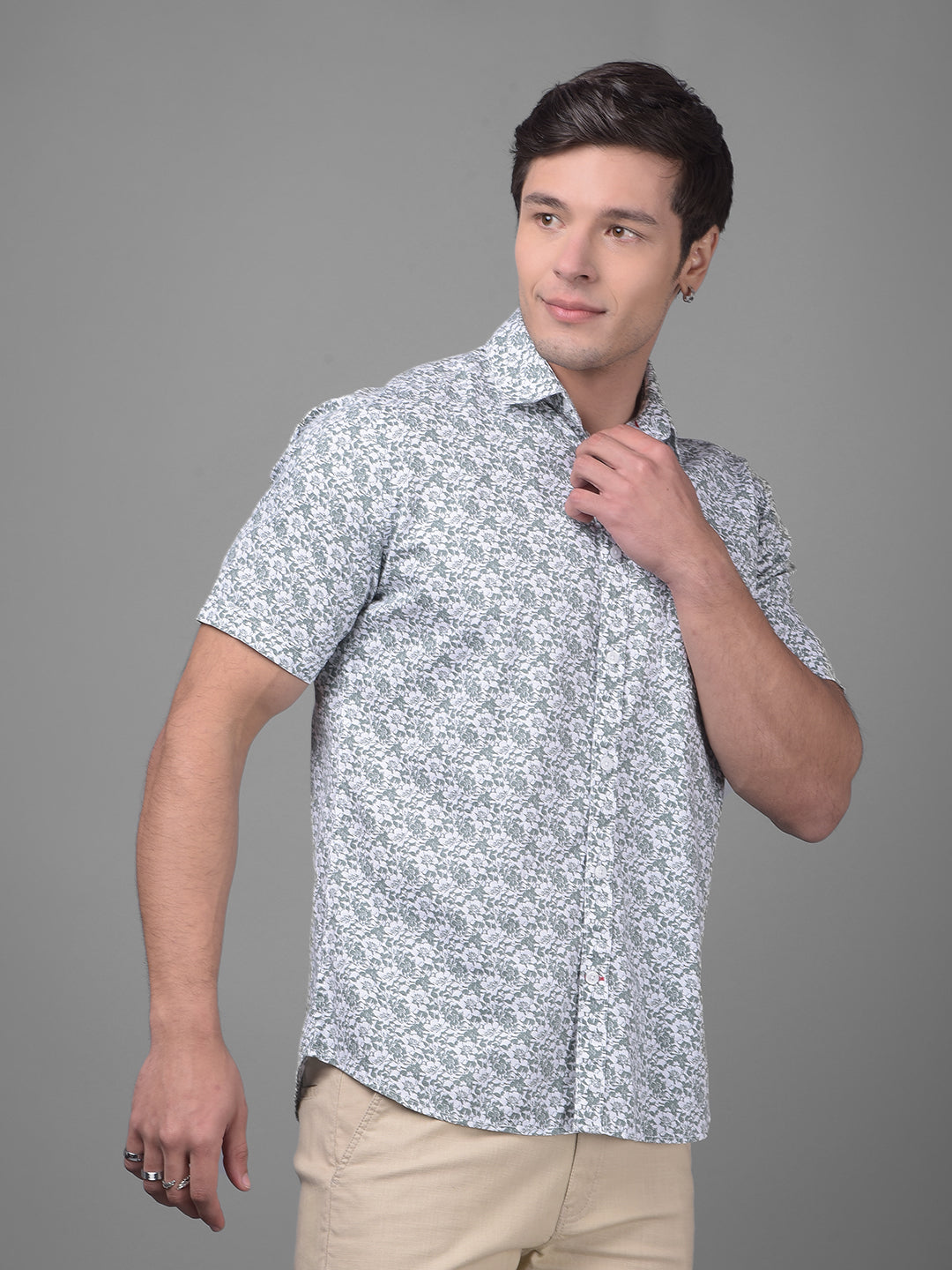 Green Shirt-Men Shirts-Crimsoune Club