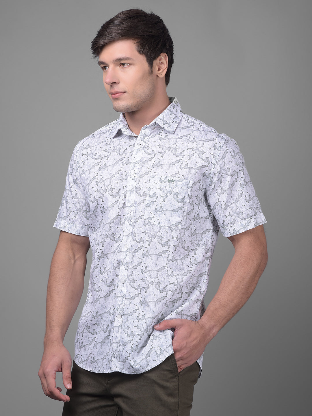 Grey Shirt-Men Shirts-Crimsoune Club