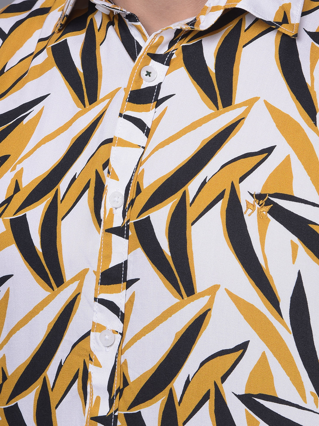 Mustard Shirt-Men Shirts-Crimsoune Club