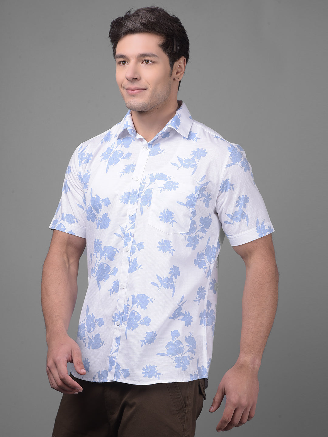 Blue Shirt-Men Shirts-Crimsoune Club