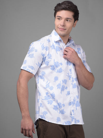 Blue Shirt-Men Shirts-Crimsoune Club