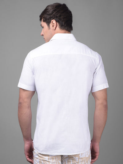 White Shirt-Men Shirts-Crimsoune Club