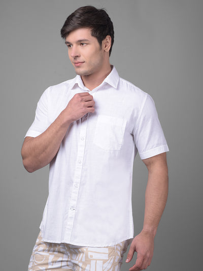 White Shirt-Men Shirts-Crimsoune Club