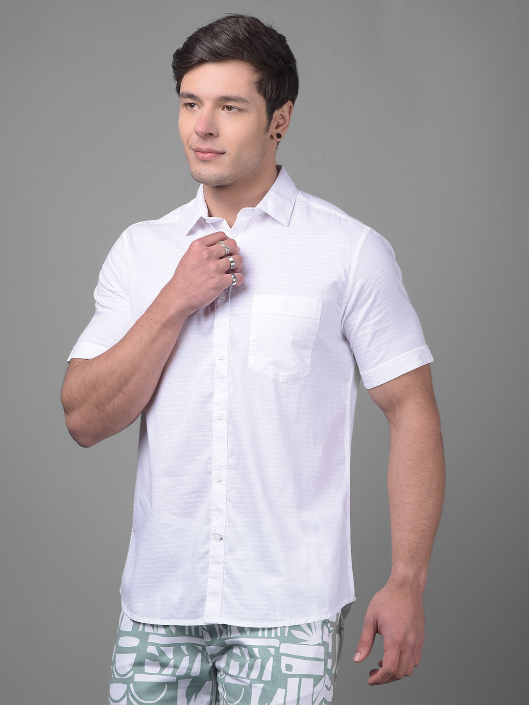 White Shirt-Men Shirts-Crimsoune Club