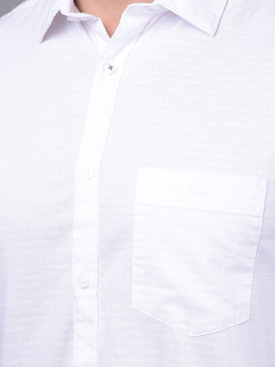 White Shirt-Men Shirts-Crimsoune Club