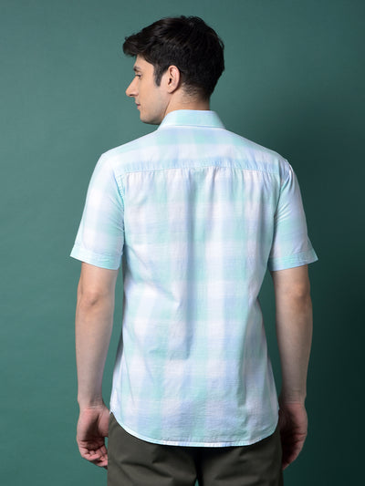 Multi-Color Checked 100% Cotton Shirt-Men Shirts-Crimsoune Club