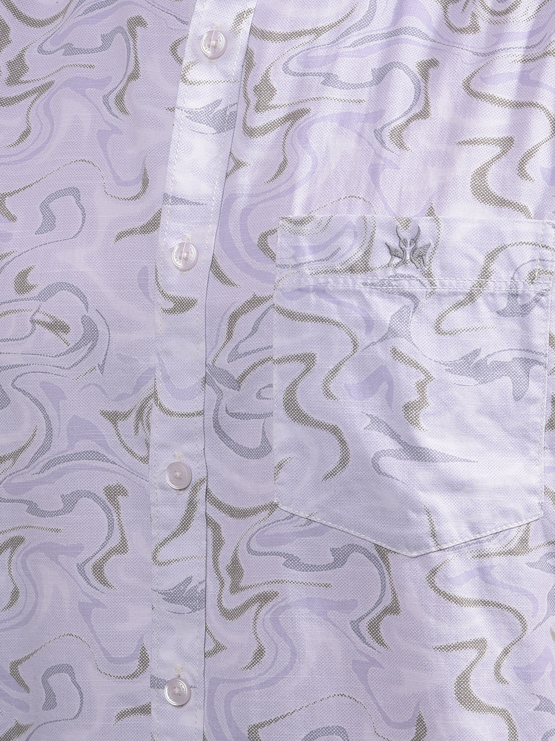 Green Printed Shirt-Men Shirts-Crimsoune Club