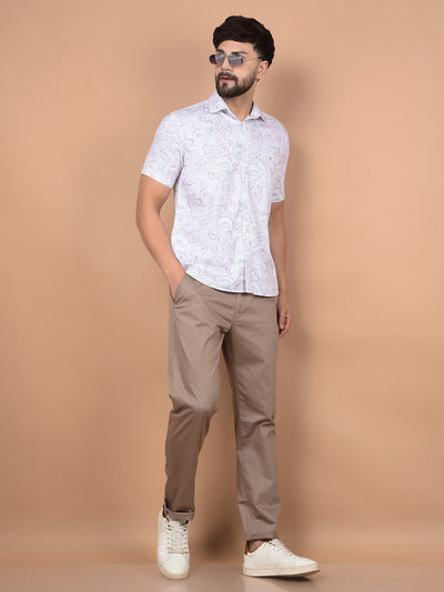 Multi-Color Abstract Print Shirt-Men Shirts-Crimsoune Club