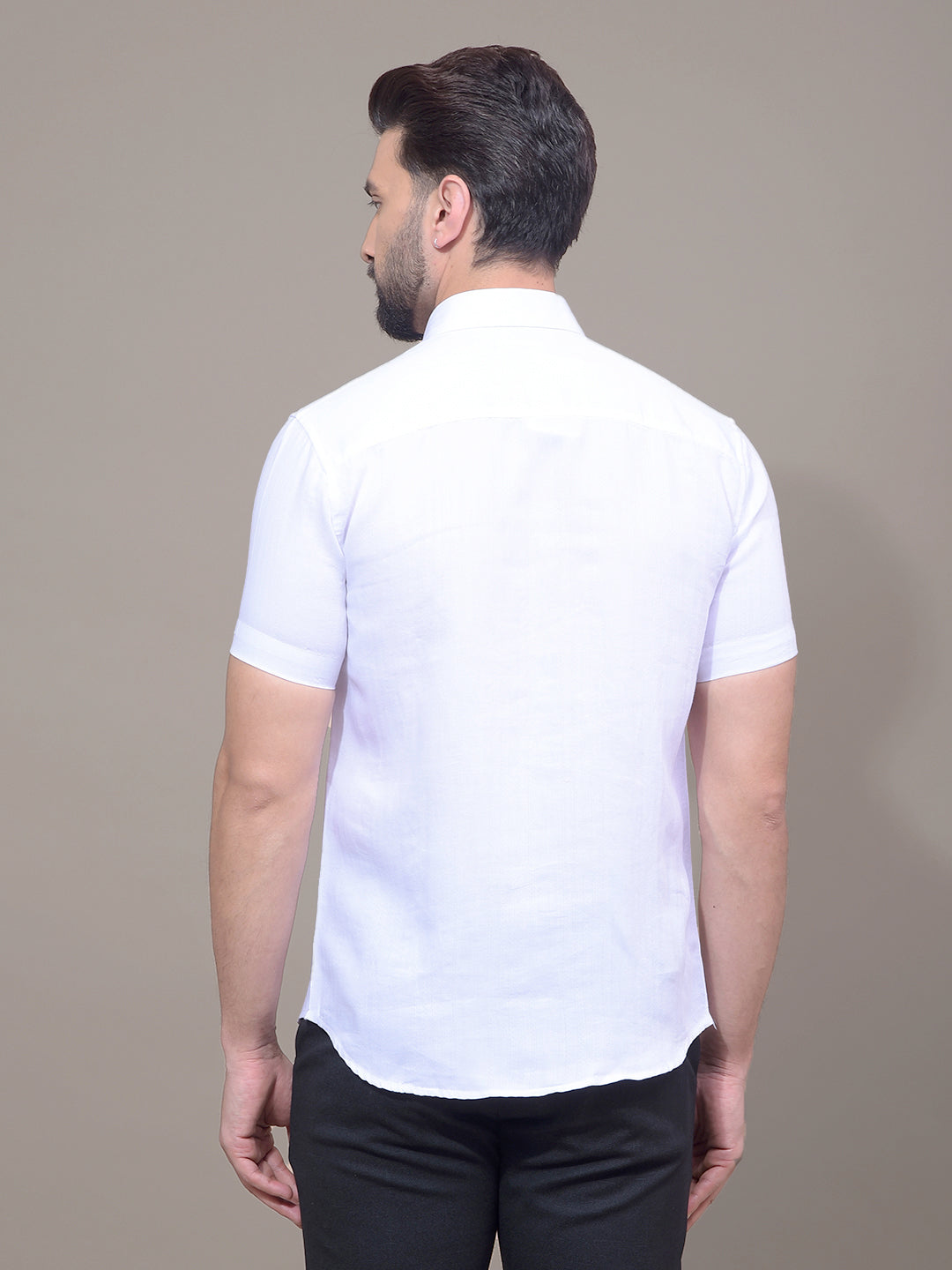 White Printed Shirt-Men Shirts-Crimsoune Club