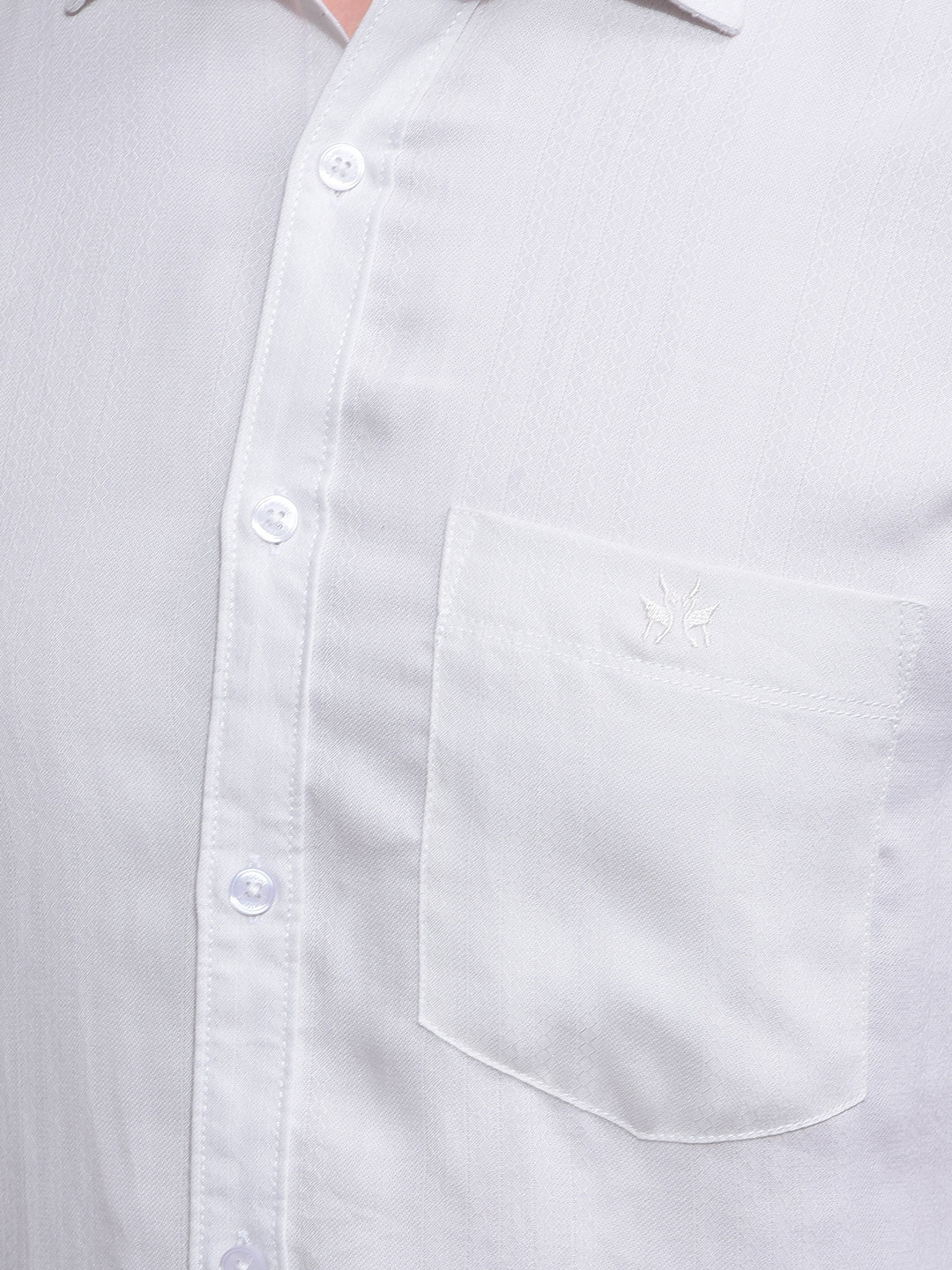 Off White Printed Shirt-Men Shirts-Crimsoune Club