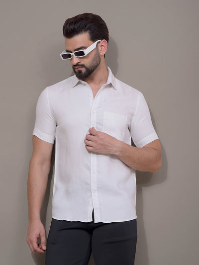 Off White Printed Shirt-Men Shirts-Crimsoune Club