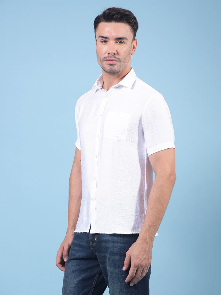 White Shirt-Men Shirts-Crimsoune Club