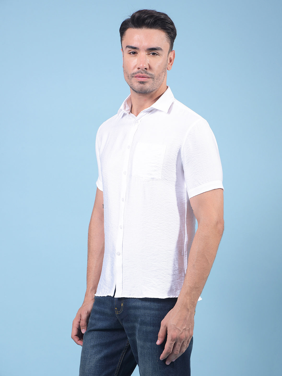 White Shirt-Men Shirts-Crimsoune Club