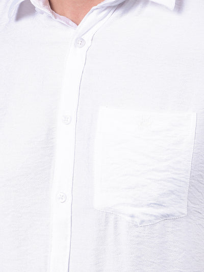 White Shirt-Men Shirts-Crimsoune Club