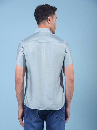 Blue Shirt-Men Shirts-Crimsoune Club