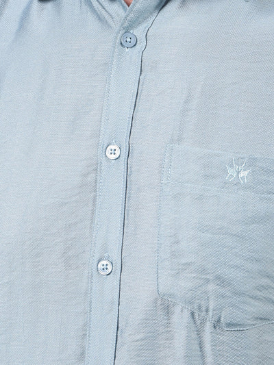 Blue Shirt-Men Shirts-Crimsoune Club