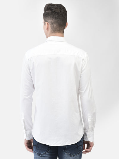 White Shirt-Men Shirts-Crimsoune Club