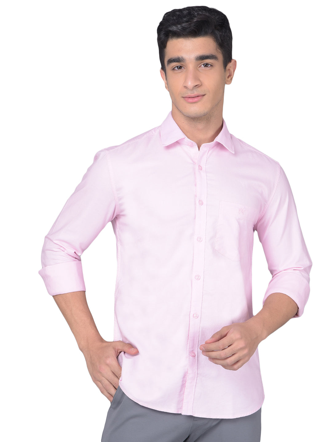 Pink Shirt-Men Shirts-Crimsoune Club