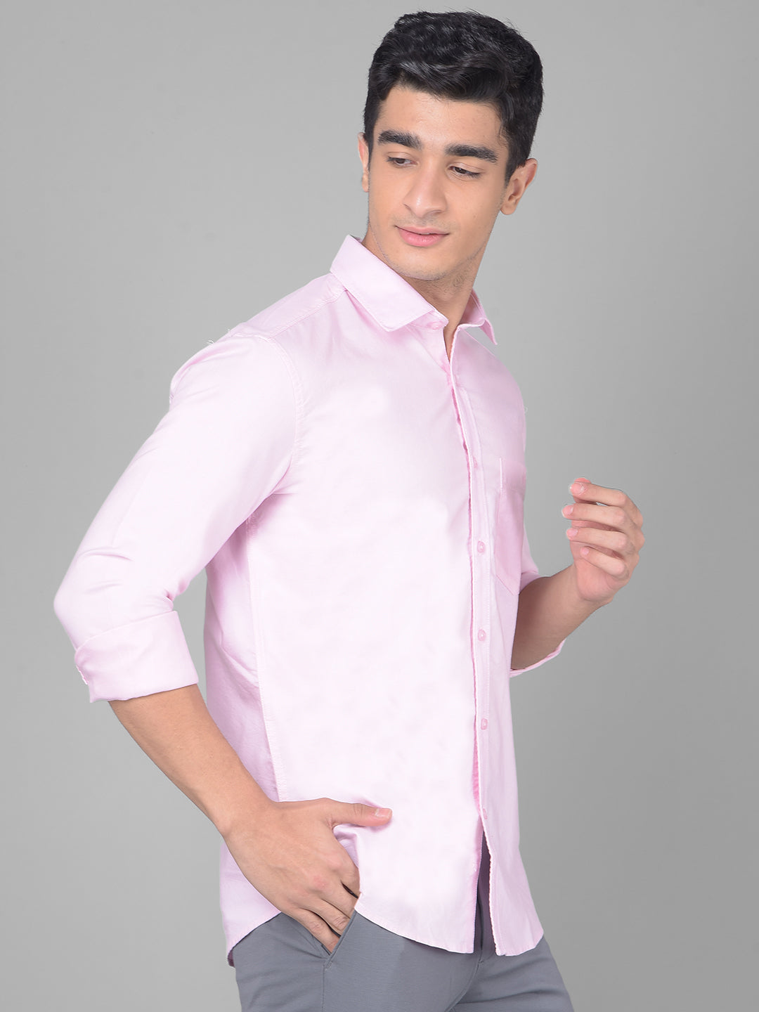 Pink Shirt-Men Shirts-Crimsoune Club