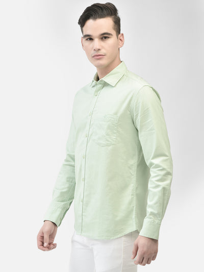 Green Shirt-Men Shirts-Crimsoune Club