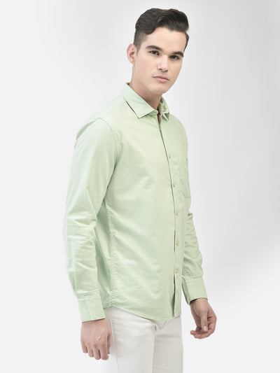 Green Shirt-Men Shirts-Crimsoune Club