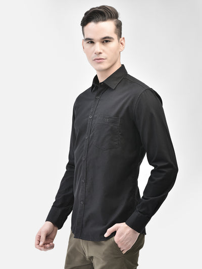 Black Shirt-Men Shirts-Crimsoune Club