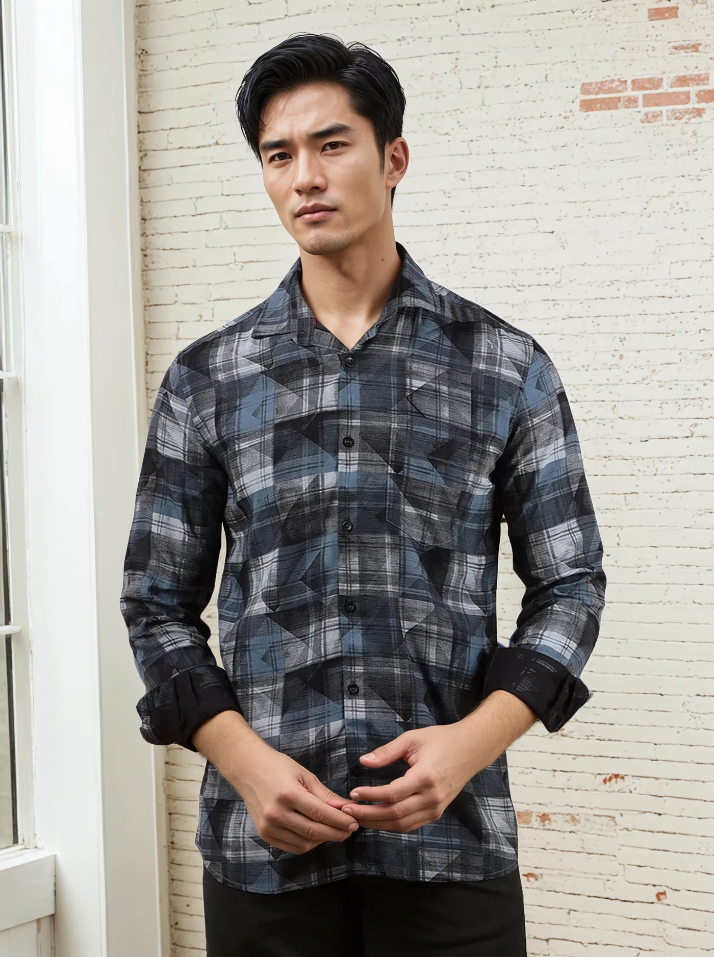 Green Printed Shirt-Men Shirts-Crimsoune Club