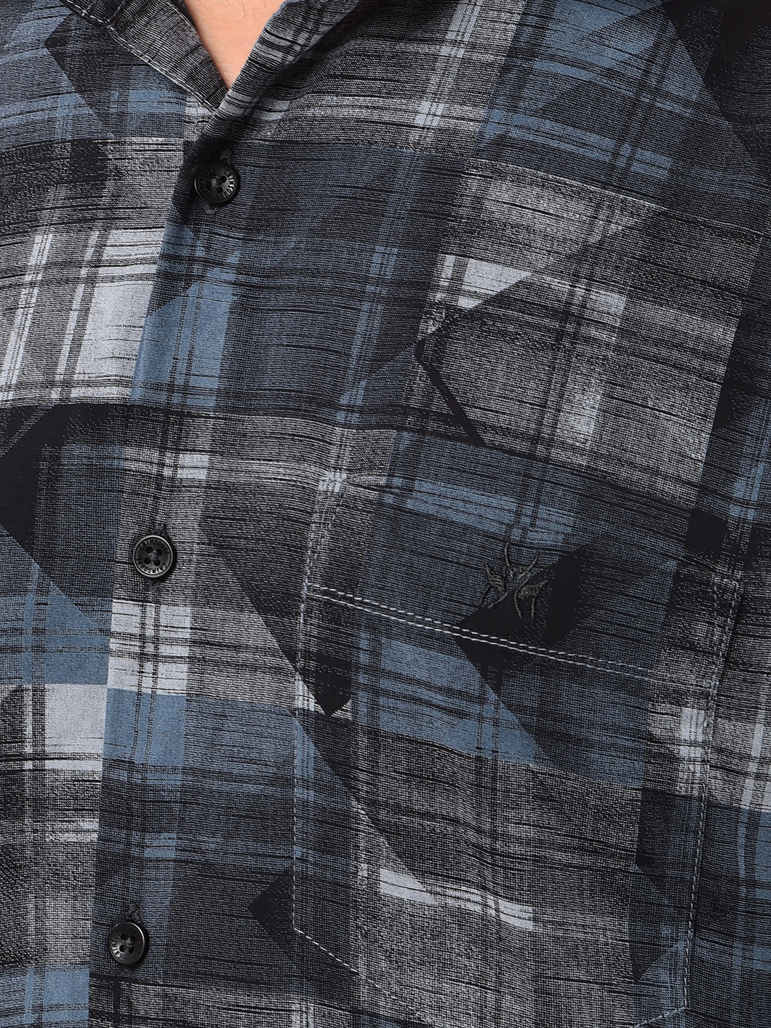 Green Printed Shirt-Men Shirts-Crimsoune Club