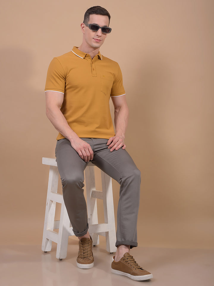 Men's Grey Trousers-Men Trousers-Crimsoune Club