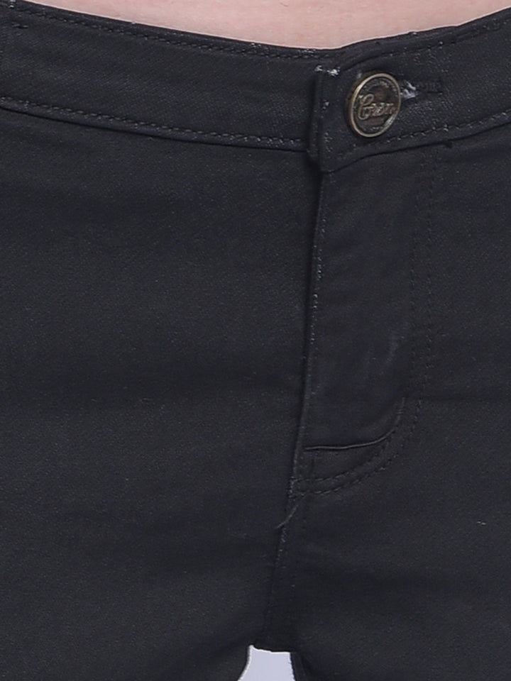 Black Skinny Jeans-Women Jeans-Crimsoune Club
