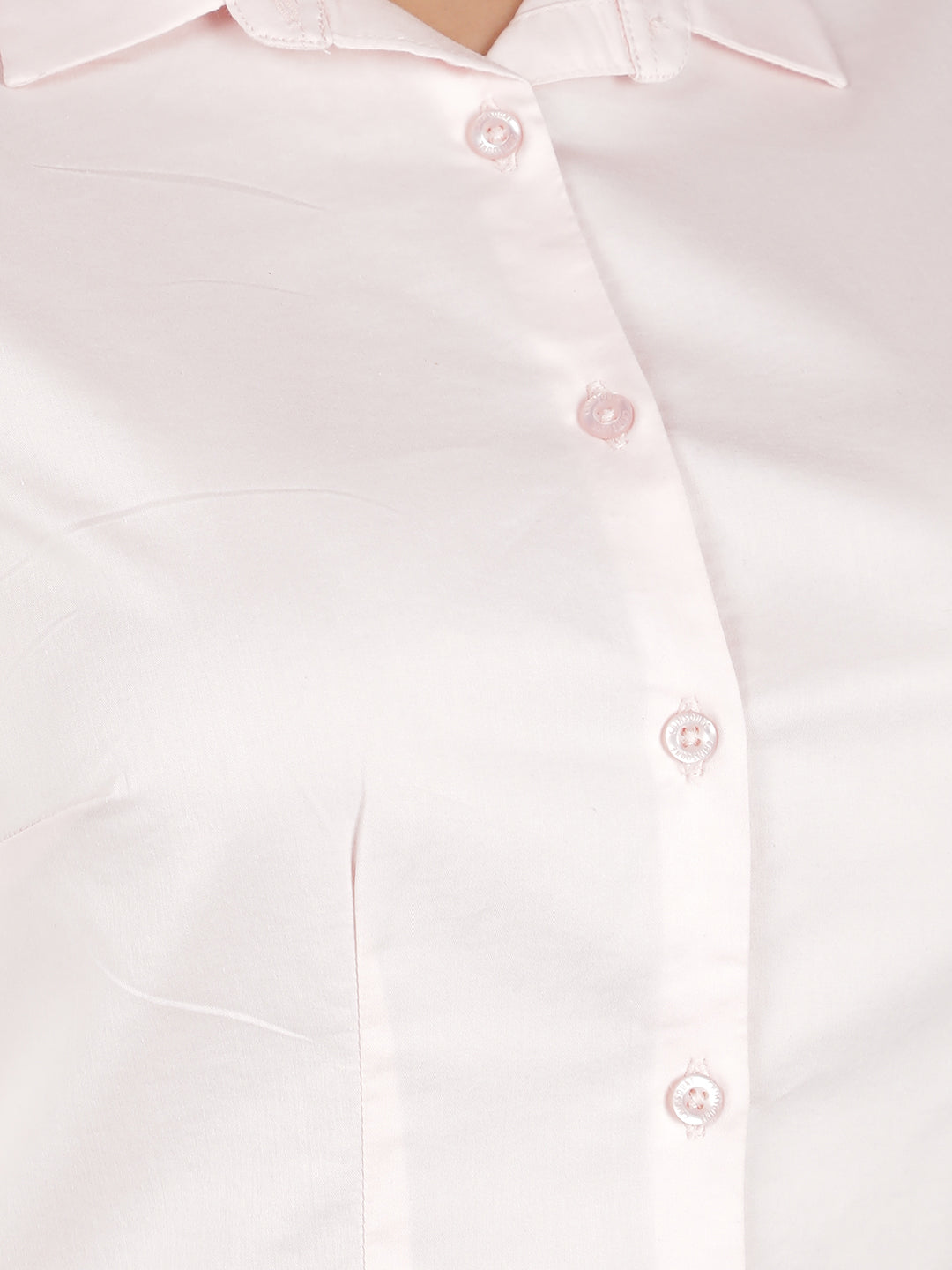 Peach Shirt-Women Shirts-Crimsoune Club