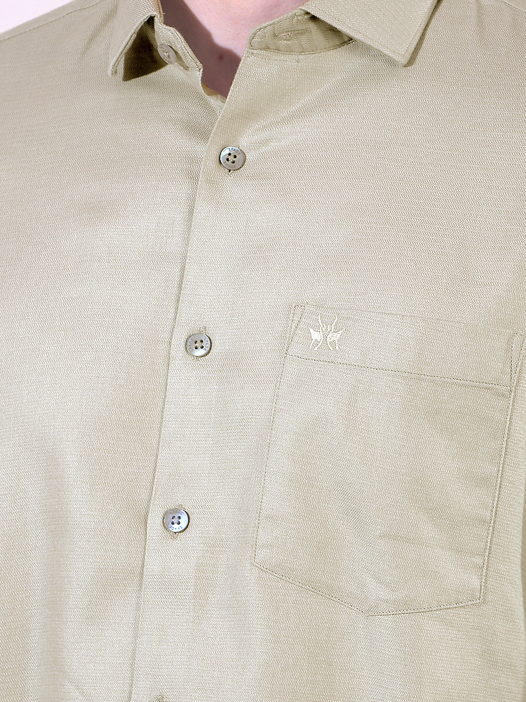 Urban Sage Green Shirt-Men Shirts-Crimsoune Club