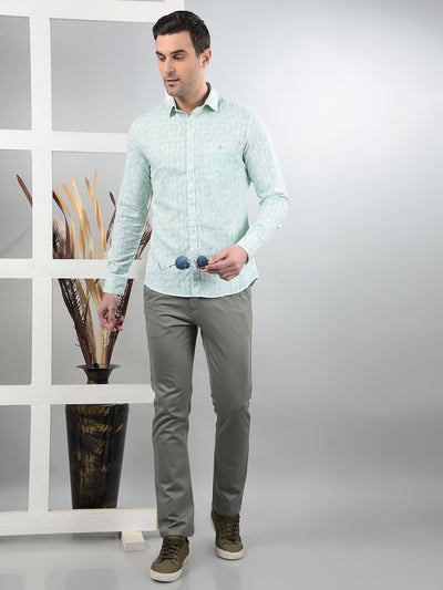 Green Trousers-Men Trousers-Crimsoune Club