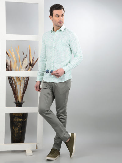 Green Trousers-Men Trousers-Crimsoune Club