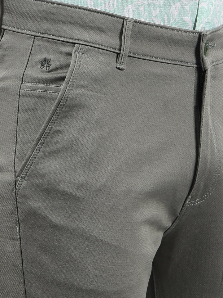 Green Trousers-Men Trousers-Crimsoune Club