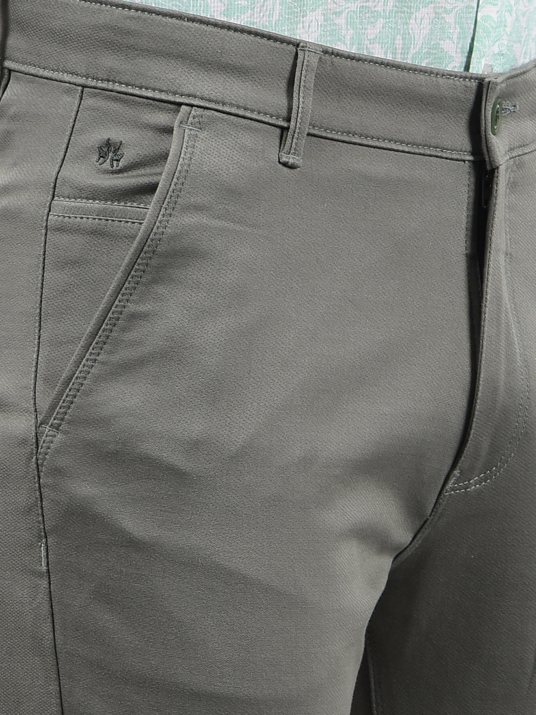 Green Trousers-Men Trousers-Crimsoune Club