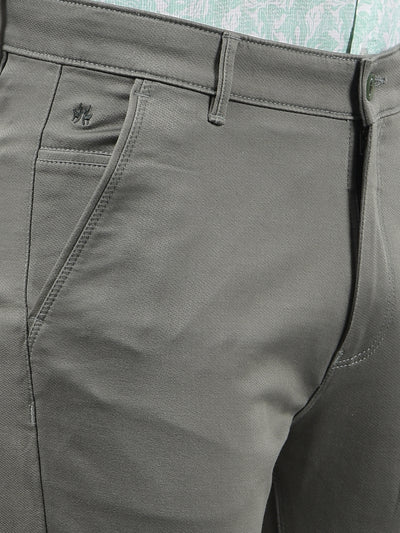 Green Trousers-Men Trousers-Crimsoune Club