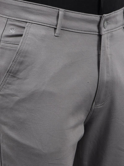Grey Trousers-Men Trousers-Crimsoune Club