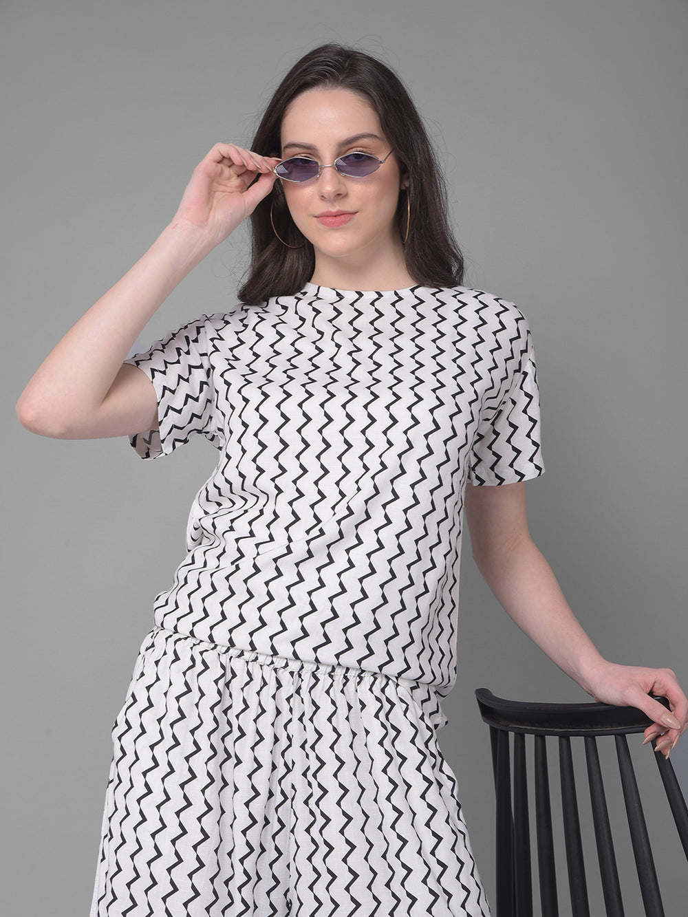 White Set Co-Ord-Women Set Co-ords-Crimsoune Club