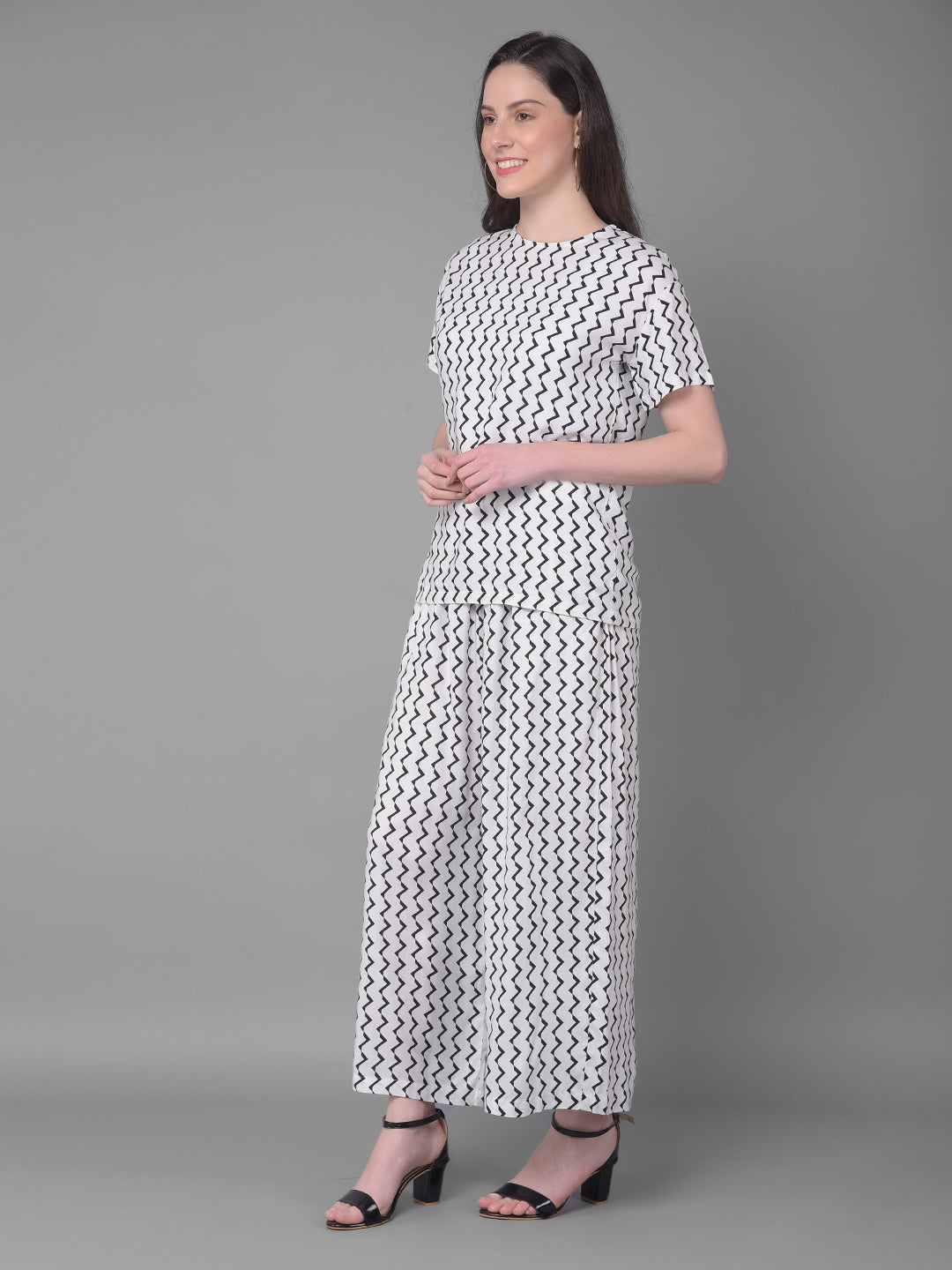White Set Co-Ord-Women Set Co-ords-Crimsoune Club