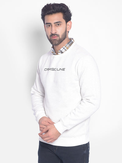 Off White Sweatshirt-Men Sweatshirts-Crimsoune Club