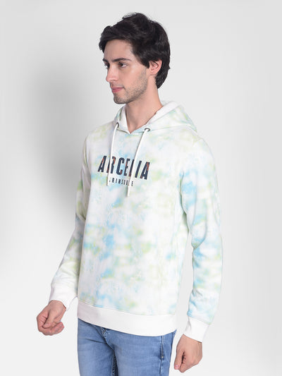 Multicolor Printed Sweatshirt With Hood-Men Sweatshirts-Crimsoune Club