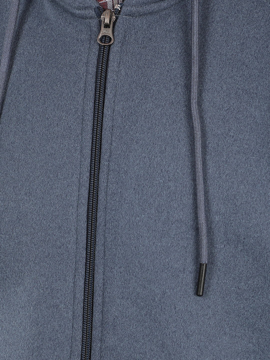 Blue Hooded Neck Sweatshirt-Men Sweatshirts-Crimsoune Club