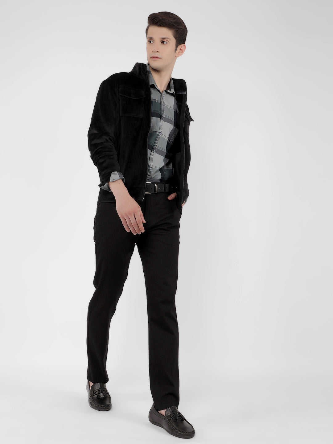 Black Striped Sweatshirt-Men Sweatshirts-Crimsoune Club