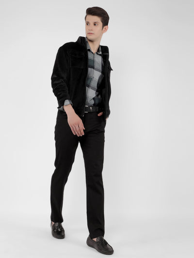 Black Striped Sweatshirt-Men Sweatshirts-Crimsoune Club